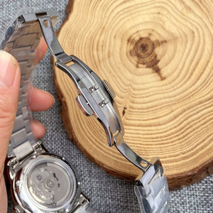 Tandorio <span class=keywords><strong>GS</strong></span> Elegance Montre NH35 Auto 200M WR Double Dôme Saphir Date Bande En Acier Inoxydable Business Casual - Product Image 2