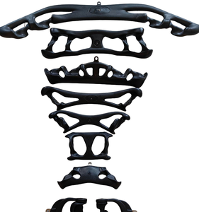 Poignée de traction haut de gamme pour fitness, entraînement musculaire, extension pectorale, accessoires de rameur dos à la croix, barre de traction pour salle de sport - Product Image 1