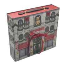 Boîte de rangement créative personnalisée en vrac, design à double porte magnétique, recyclable, boîte d'emballage de mode avec insert, ruban pour les amoureux