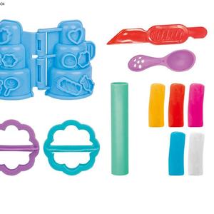 Strumenti di pasta da gioco per educazione dei <span class=keywords><strong>bambini</strong></span> cibo per la casa torta stampo colorato pasta per giocare torta Color argilla - Product Image 2