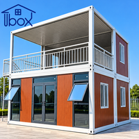 Rumah Kontainer Bongkar Pasang Prefabrikasi Rumah Modular Hunian Staf Rumah Pertanian Hunian Terjangkau Akomodasi Keluarga