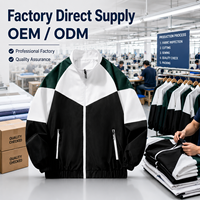 Veste de sport pour homme avec logo personnalisé, blocs de couleur, fermeture éclair intégrale, coupe ajustée, légère, coupe-vent, pour yoga, course à pied, vêtements de sport, veste athlétique