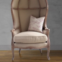 Chaise de salon rétro française Design de cage à oiseaux en coquille d'oeuf avec tissu Palace Princess Sun Style