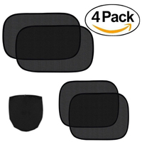Amazon Offre Spéciale Voiture Pare-Soleil (4px) -80 GSM AVEC 15s Film (Maximum) pour Protection UV complète