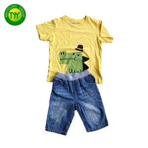 Cotone ragazze bambini balla abbigliamento estivo per bambini giappone regno unito tutta la vendita badata neonata vestiti usati Balo - Product Image 5