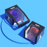 Boîtes d'expédition en carton ondulé personnalisées les plus vendues pour casquettes de baseball, tubes en papier recyclé en forme d'aimant pour chaussettes pratiques