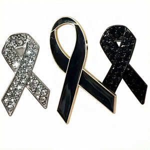 Vente en gros de bijoux en métal rose, blanc, bleu, jaune pour la sensibilisation au <span class=keywords><strong>cancer</strong></span> du <span class=keywords><strong>sein</strong></span> - Product Image 2