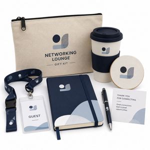 Kit de Regalo Personalizado para Eventos de Redes Sociales, Paquete de Artículos Promocionales para Conferencias OEM ODM con Bolsa para Taza - Product Image 1