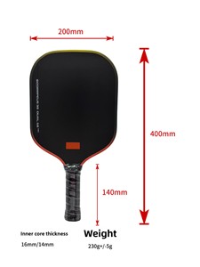USAPA Chuyên Nghiệp Cạnh Tranh Htpick 16Mm Pickleball Mái Chèo Nhà Máy Trực Tiếp Cung Cấp OEM Tùy Chỉnh Scorpio Mô Hình Cho Toray T700 - Product Image 4