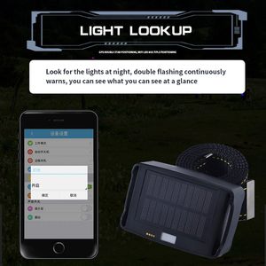 Localizzatore GPS per animali con impianto auricolare, tracker 2G per bovini e cavalli, collare GPS per cani, tracker solare monoassiale, Shenzhen Large - Product Image 5