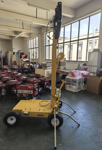 Tay Hoạt Động Nâng Pushcart-Loại Ánh Sáng Tháp Di Động LED Làm Việc Ban Đêm Nâng Ánh Sáng Xe Đẩy Cho Hiệu Quả Tháp Nâng - Product Image 4