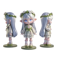 Forêt esprit série figurine poupée dessin animé créatif fleur fée résine artisanat ornements culturels créatifs dérivés