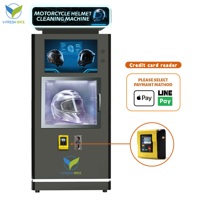 automatic helmet washing machine