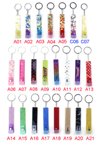 ホットセール女性クレジットカードホルダープーラーキーホルダーファーボールカードグラバーキーチェーンATMデビットカードクリップロングネイル用グラバー - Product Image 3