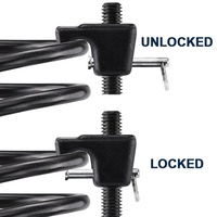 VIKTEC Compresseur de ressort de suspension MacPherson robuste 2 pièces (VT01772)