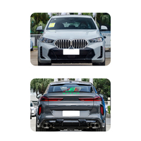 Kit de Carrocería para BMW X6 G06 2023-2025, Actualización F96 Lci X6M, Faldones Laterales, Parachoques Delantero, Instalación No Destructiva del Parachoques Trasero