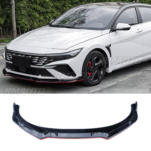 <b>Front</b> <b>Bumper</b> Lip Chin Spoiler Deflector Protector Guard Decoration Body Kit Cover Trim for <b>Hyundai</b> Elantra CN7 2023 <b>2024</b> - Product Image 1