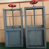 Vanne à opercule manuelle pneumatique en acier inoxydable pour drainage et irrigation