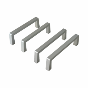 C-BOX ZSTC Schroff Nvent Poignée avant monobloc, largeur 12,2 mm, anodisé clair, version angulaire, <span class=keywords><strong>Beve</strong></span> 4U, 120 mm 133,4 mm, 10501-021 - Product Image 1