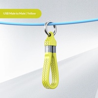 Cable de Datos USB 4.0 de 40 Gbps, 8K/60 Hz, 240 W, Tipo C, Plano, Delgado, de TPE, para Carga de Dispositivos Portátiles, Conductor de Cobre Puro