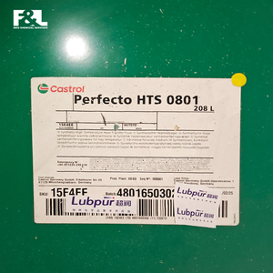 Fluide de transfert de chaleur synthétique industriel C-a-s-trol Perfecto <span class=keywords><strong>HTS</strong></span> 0801, 208L/Fût, transfert de chaleur stable et durable - Product Image 1