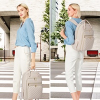 LOVEVOOK matelassé ordinateur sac de voyage étanche travail Business Purse Teacher Nurse 15.6in 17in femmes sac à dos pour ordinateur portable avec USB
