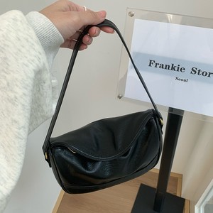 Sac à main Merard pour femme, marron, à bandoulière unique, avec boucle magnétique, résistant à l'eau, pour un usage quotidien, hiver 2024 - Product Image 2