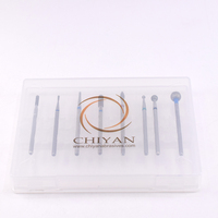 Meilleure Qualité Kit de Fraises à Ongles Diamantées pour Nettoyage des Cuticules Manucure, Ensemble de Mèches pour Ponceuse Électrique Manucure Pédicure