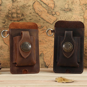 BEARKY Vintage Outdoor Heuptas voor Dames, Op Maat Bedrukt, Rits Sluiting, Heupgordel met Clip Holster, Directe Fabrieksverkoop - Product Image 2