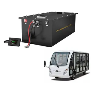 Customized 72V 230Ah Lithium Iron Phosphate Battery Pack Electric sightseeing campus mini bus street sweeper vehicle batteries