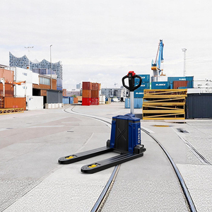 배터리 구동 유압식 전동 러프터레인 지게차 전동 팔레트 트럭 가격 핸드 잭 팔레트 트럭 - Product Image 1