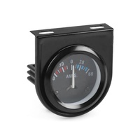 Ampèremètre automatique 2 pouces 52 mm 60-0-60 12 volts pour bateau, camion, voiture, VTT
