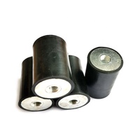 10 supports en caoutchouc à filetage femelle M4 de 10 mm, isolateurs de vibrations, remplace les patins anti-vibrations, blocs silencieux plats, blocs de base