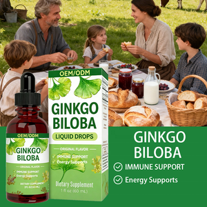 טיפות גינקו בילובה למבוגרים - תומך במערכת החיסון ובמצב אנרגטי, טעם מקורי, בקבוק 60 מיליליטר - Product Image 3
