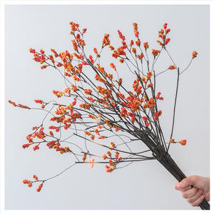 Neue künstliche Blume im chinesischen Stil: Südländische Schlangenranken-Gänseblümchen aus Kunstharz für Wohnzimmerdekoration, Wabi-Sabi Zen Landschaft, Trockenzweig - Product Image 5