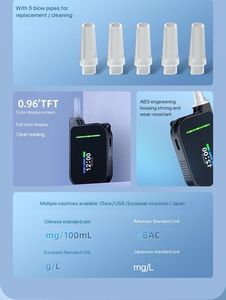 <span class=keywords><strong>Alcohol</strong></span>ímetro Profesional H3, <span class=keywords><strong>Alcohol</strong></span>ímetro Digital con Sensor Electroquímico, Pantalla a Color TFT <span class=keywords><strong>de</strong></span> 0.96, <span class=keywords><strong>Alcohol</strong></span>ímetro Portátil - Product Image 5