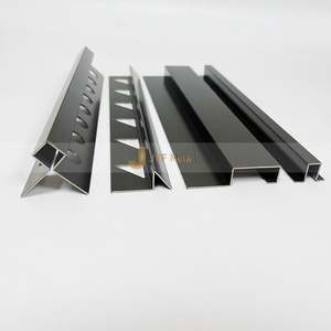 Wholesale M137 Exclusive Metal Wall <b>Corner</b> Edge Various Shapes Stainless Steel Tile Trim Waterproof Durable 5+ Year Tile - Product Image 5