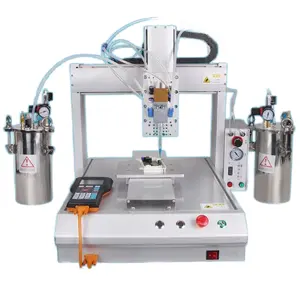 Factory direct supply double rubber drum automatic dispensing machine Glue machine AB glue silicone robot dispensing