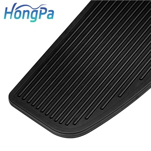 HONGPA Motorcycle Footboards Foot Pads Foot Board Pedals for Harley Touring Electra <strong>Glide</strong> FLHR Softail Fat Boy - Product Image 4