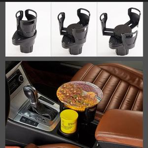 Organisateur de voiture multifonctionnel, porte-gobelet, porte-boissons, plastique ABS durable, ajustement universel, compatible avec les sièges arrière, compatible avec différentes tailles de gobelets - Product Image 6