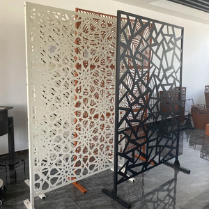 Tuỳ Chỉnh <span class=keywords><strong>Laser</strong></span> Cắt Kim Loại Phòng Divider/Thép Không Gỉ Trang Trí Bảng Điều Khiển Riêng Tư Màn Hình/Nhà Hàng Phân Vùng - Product Image 3