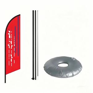 Custom Logo Garden Beach Flags, High-Quality Digital Printing Service Feather <b>Banners</b> Car Dealership Promotion Flags - Product Image 1