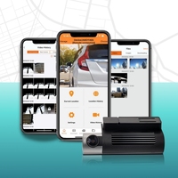 Protección del coche 4G WiFi Seguridad del vehículo Monitoreo GPS DVR/DashCam Dispositivo con alarma SOS, alarma antirrobo, alarma Geofence