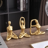 Figurine abstraite en résine de luxe nordique, Penseur, Art moderne, Décoration pour salon, chambre à coucher, salle à manger, Livraison gratuite
