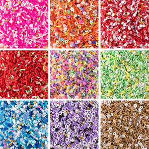 Mixed Color <b>Plastic</b> <b>Beads</b> Pearls Charms For Diy Craft Phone Case Resin Art Supplies - Product Image 5