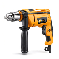 Perceuse à percussion industrielle COOFIX 750W, mandrin métallique 13 mm, 2800 tr/min pour béton et brique