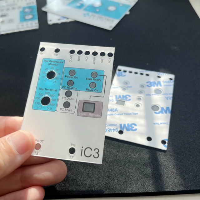 Brand New PC /PMMA/PVC/PET/Acrylic High-quality Screen Membrane Overlay Keypad Pmma Acrylic Control Panel