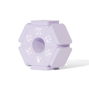 L'enseignant du sceau à six côtés encourage le sceau des enfants Lettre anglaise Personnaliser PatternToys Flash Stamp - Product Image 4