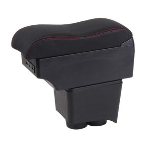 Reposabrazos Central para Asiento de Coche, Caja de Almacenamiento sin Perforaciones para <span class=keywords><strong>Volkswagen</strong></span> <span class=keywords><strong>Polo</strong></span> 04-11 - Product Image 2