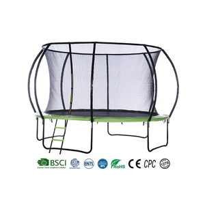 Red de Protección para Cama Elástica de Exterior Zoshine de 10 pies, Accesorios Personalizados, Aro de Baloncesto, Tobogán LED (Polipropileno PVC) - Product Image 1